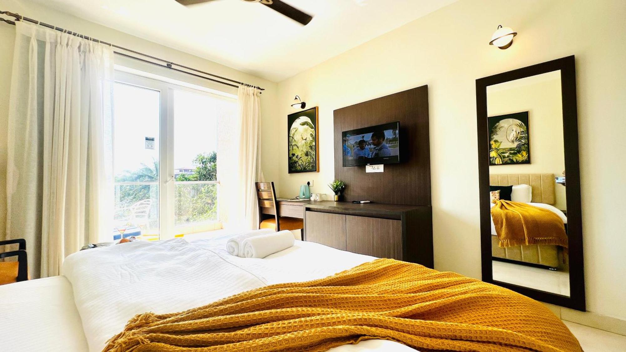 Bluo Amani Vagator - Boutique Hotel Goa Anjuna Esterno foto